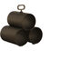 Mendocino Bronze Wine Rack, 3 Bottle
